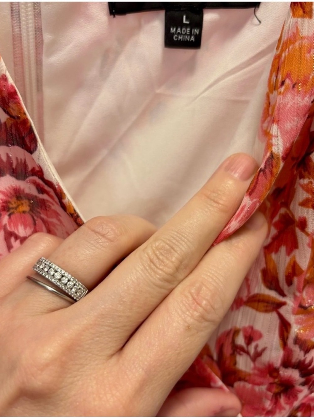 Lulu's Always Enchanting Pink Floral Ruffled High-low Dress - Picture 4 of 5